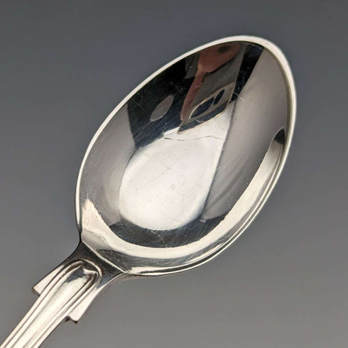 British Vintage Silver Plated Tea Spoon Set of 6 Mappin&Webb Case Included