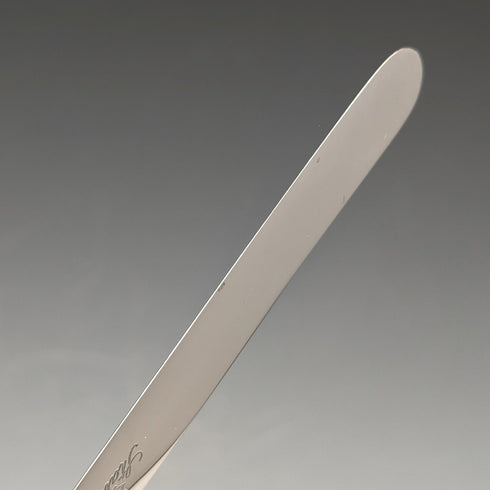 1905 年英國古董純銀手柄茶刀 5 件套由 John Biggin 設計,附盒裝