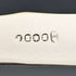 Late 19th Century British Antique White Pearl Handle Butter Knife Pair John Sanderson Case Included