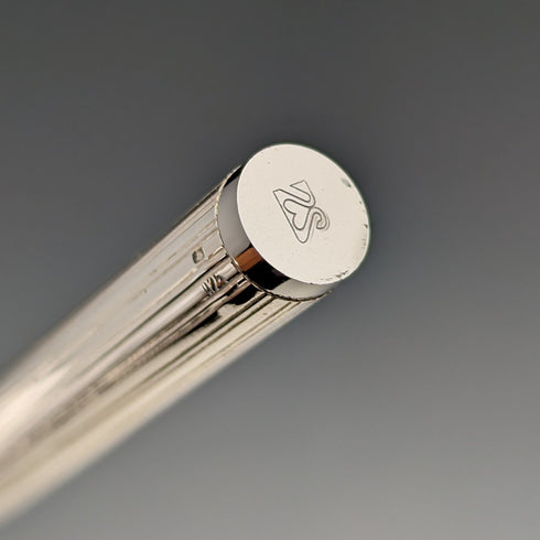 復古純銀開信刀和原子筆套裝木盒裝