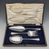 Circa 1920 British Antique Silver Plated Serving Cutlery Trio Allen & Darwin