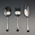 Circa 1920 British Antique Silver Plated Serving Cutlery Trio Allen & Darwin