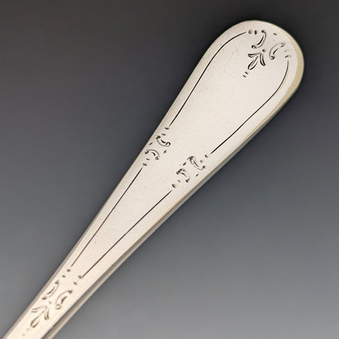 約 1920 年英國古董鍍銀餐具三件套 Allen & Darwin