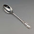 1905 British Antique Silver Plated 12 Tea Spoons & Sugar Tongs Set in Case
