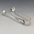 1905 British Antique Silver Plated 12 Tea Spoons & Sugar Tongs Set in Case