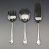 Circa 1930 British Vintage Silver Plated Serving Cutlery Trio Walker&Hall