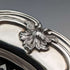 1906 British Antique Sterling Silver Compote 315g Diameter 18cm Walker&Hall