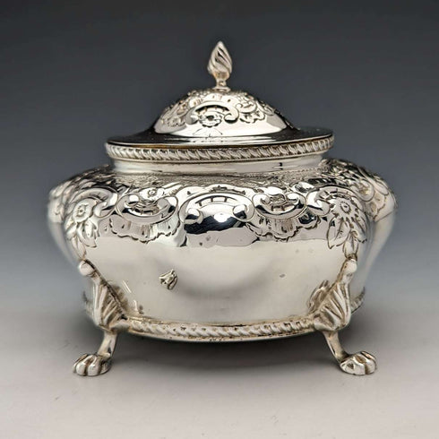 1903 年英國古董純銀茶盒 196 克 Thomas White
