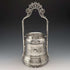 Late 19th Century US Antique Silver Plated Pocket Watch Holder & Jewelry Box Reed & Barton