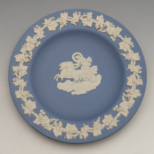 英国ヴィンテージ ウェッジウッド ジャスパーウェア製 ディッシュ ペールブルー