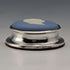 1921 British Antique Wedgwood Jasperware Paperweight Sterling Silver Decoration