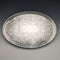 British Vintage Silver Plated Oval Gallery Tray Baker Ellis