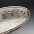 British Vintage Silver Plated Oval Gallery Tray Baker Ellis