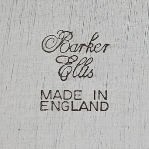 British Vintage Silver Plated Oval Gallery Tray Baker Ellis