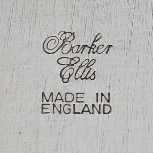 英國復古鍍銀橢圓形畫廊托盤 Baker Ellis