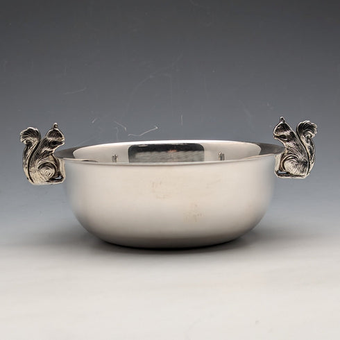 US Vintage Silver Plated Squirrel Decor Bowl WALLACE