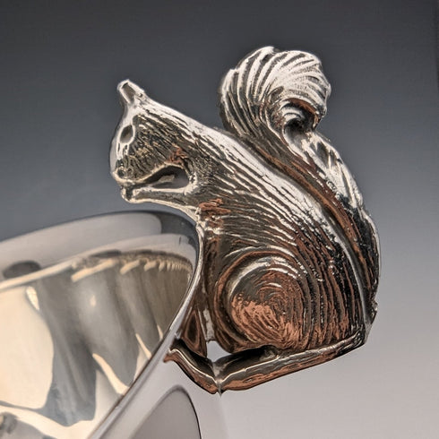 US Vintage Silver Plated Squirrel Decor Bowl WALLACE