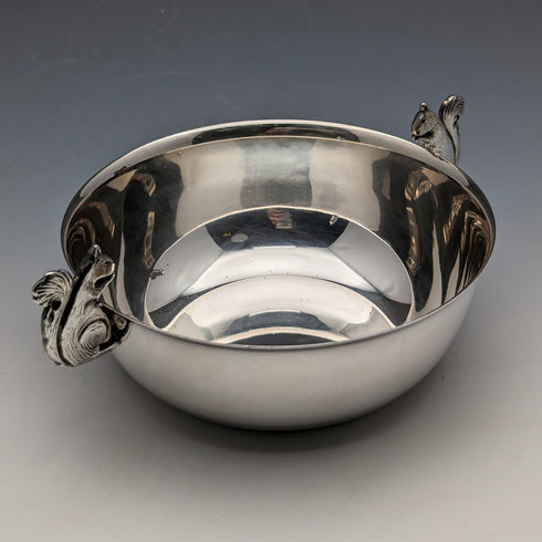 US Vintage Silver Plated Squirrel Decor Bowl WALLACE