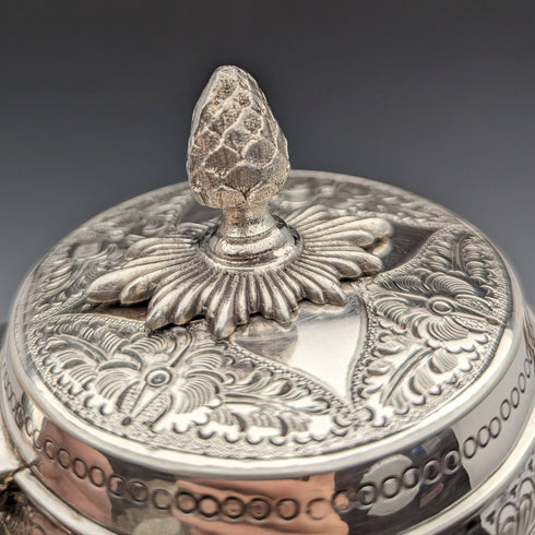 1880年頃 英国アンティーク シルバープレート製 ティーポット