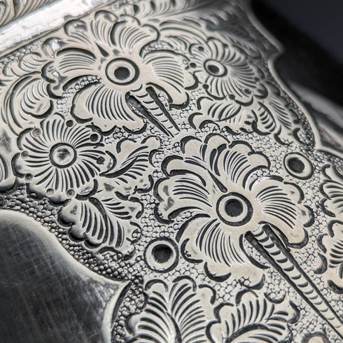 1880年頃 英国アンティーク シルバープレート製 ティーポット