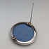 British Vintage Wedgwood Sterling Silver & Jasperware Round Brooch