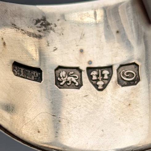 1914 年英國古董純銀糖鉗 24 克斯托克斯和愛爾蘭