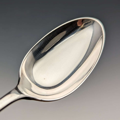 1898 British Antique Sterling Silver Christening Spoon John Round & Son in Case