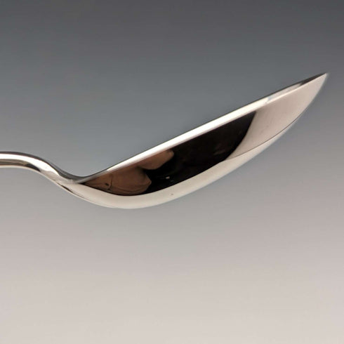 1898 British Antique Sterling Silver Christening Spoon John Round & Son in Case