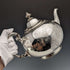 Circa 1875 British Antique Silver Plated Teapot Martin & Hall