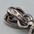 Circa 1930 British Vintage Sterling Silver Floral Decor Cross Pendant Boorman & Son