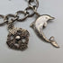 1970s British Vintage Sterling Silver Charm Bracelet 26g