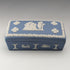 British Vintage Wedgwood Jasperware Rectan Box Accessory Pale Blue