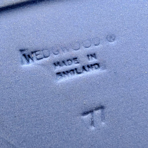 British Vintage Wedgwood Jasperware Rectan Box Accessory Pale Blue