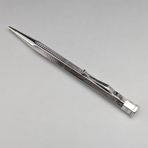 英国ヴィンテージ ヤード・オ・レッド ロールドシルバー ヘキサゴン 推進式ペンシル ケース入り