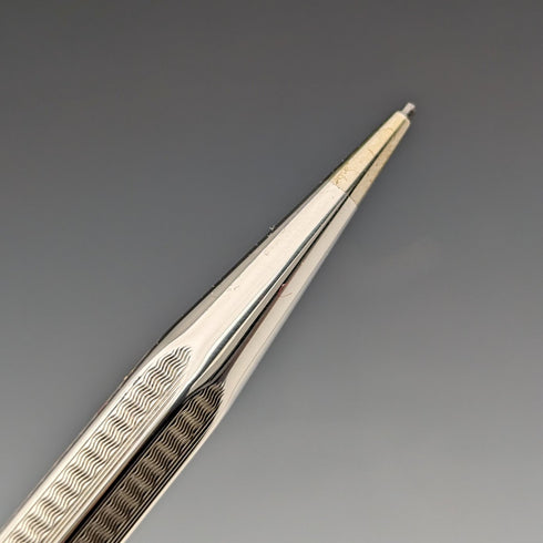 英国ヴィンテージ ヤード・オ・レッド ロールドシルバー ヘキサゴン 推進式ペンシル ケース入り