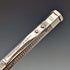 British Vintage Yard O' Red Rolled Silver Hexagon Propelled Pencil in Case