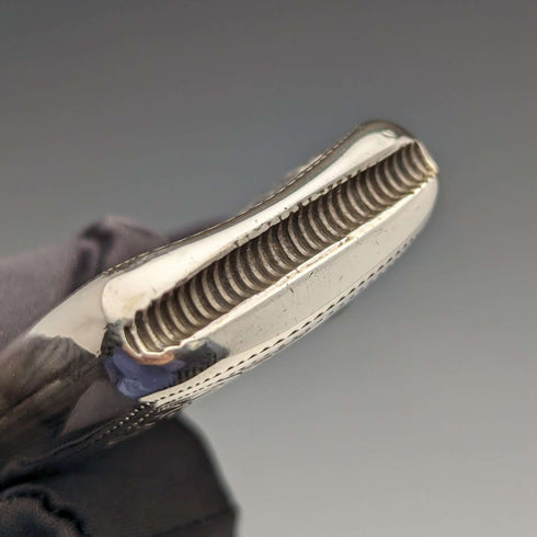 1913 British Antique Sterling Silver Vesta Case Match Case Samuel Levi