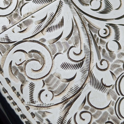 1912 British Antique Sterling Silver Vesta Case Match Case William Henry Sparrow