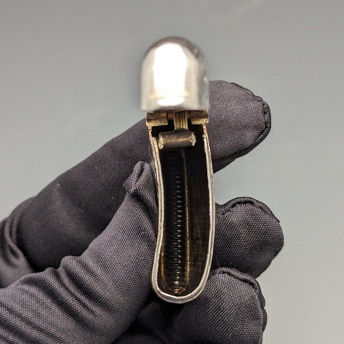 1912 British Antique Sterling Silver Vesta Case Match Case William Henry Sparrow