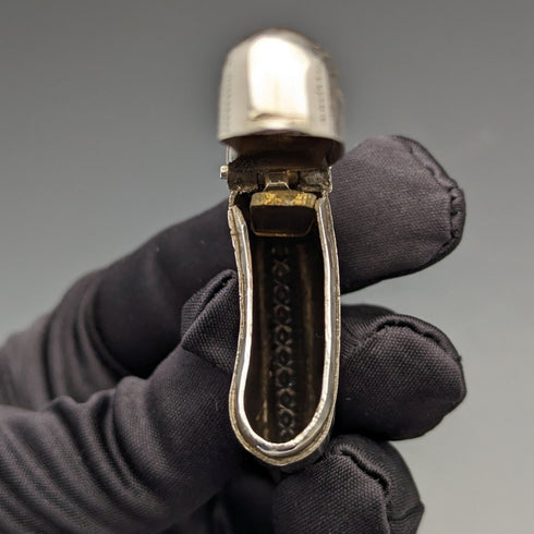 1904年 英国アンティーク 純銀製 ヴェスタケース マッチケース Joseph Gloster