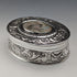 Circa 1900 German Antique 800 Silver Enamel Decoration Box 85g