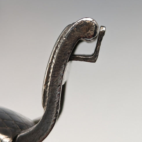 ヴィンテージ シルバープレート製 椅子型 メニューホルダー 6個セット