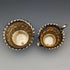 1891 British Antique Sterling Silver Sugar Bowl & Cream Jug 88g James Dixon & Sons