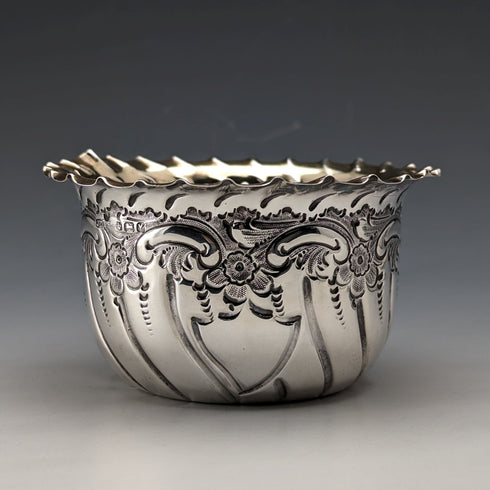 1891 年英國古董純銀糖罐和奶油壺 88 克 James Dixon & Sons