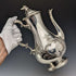 Circa 1880 British Antique Silver Plated Coffee Pot Martin & Hall