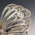 British Vintage Filigree Butterfly Silver Brooch 2