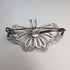 British Vintage Filigree Butterfly Silver Brooch 2