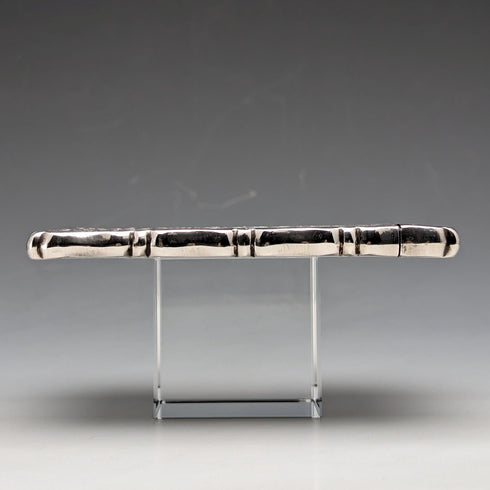 1902年 英国アンティーク 純銀製カードケース 52g George Unite