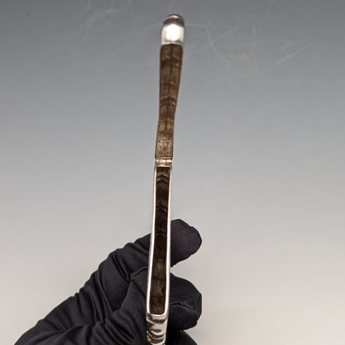 1902年 英国アンティーク 純銀製カードケース 52g George Unite