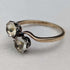 British Vintage Jewelry K9 Gold Toi Emore Ring (No. 13) Ring